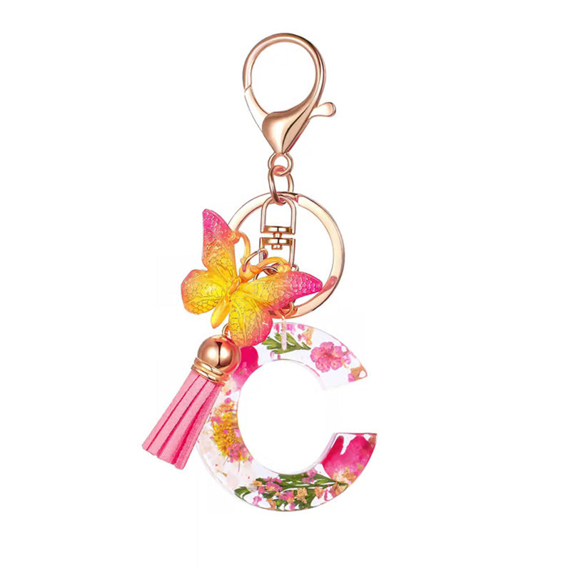 🌼Initial Letter Keychains