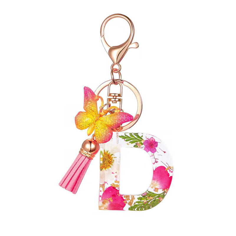 🌼Initial Letter Keychains