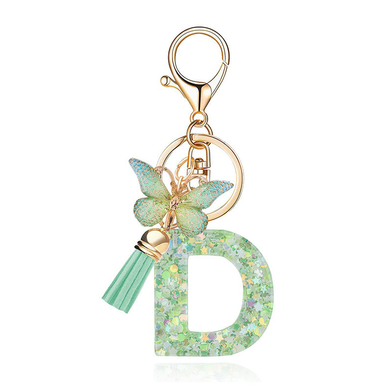 🌼Initial Letter Keychains