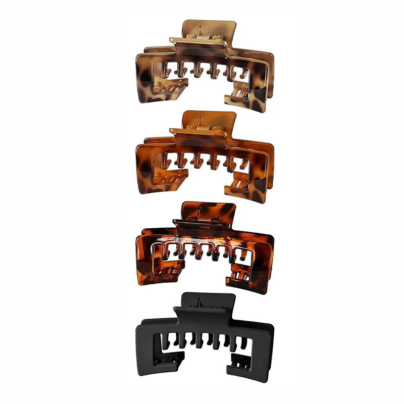 Maillard-Style Frosted Hair Clips