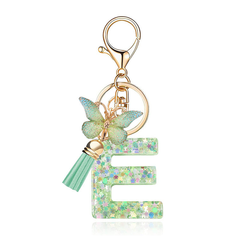 🌼Initial Letter Keychains