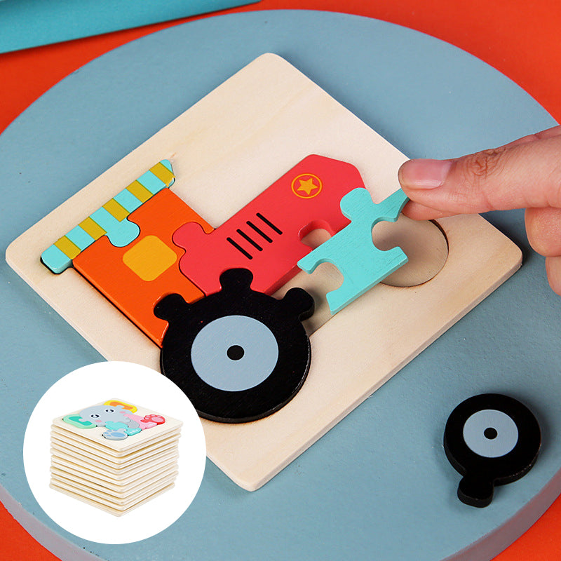 Early Learning Stereo Puzzle