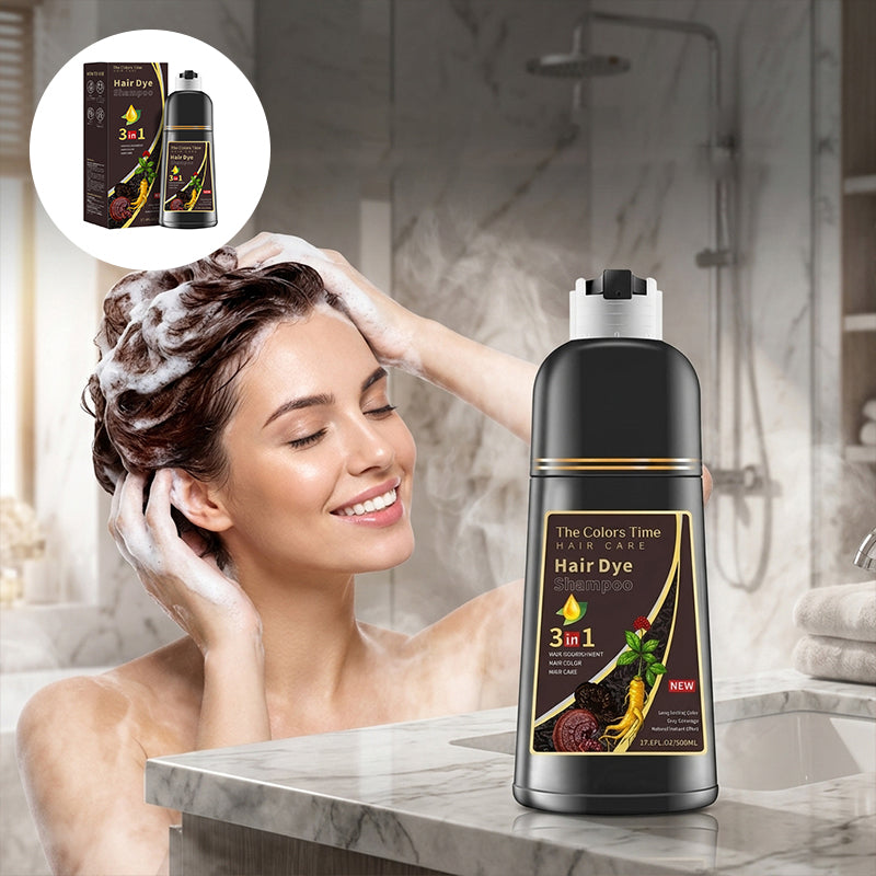 3 in 1 Hair Dye Shampoo