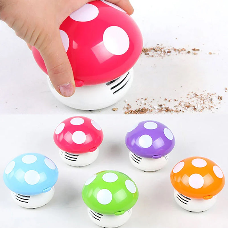 Cute Mini Mushroom Vacuum Cleaner