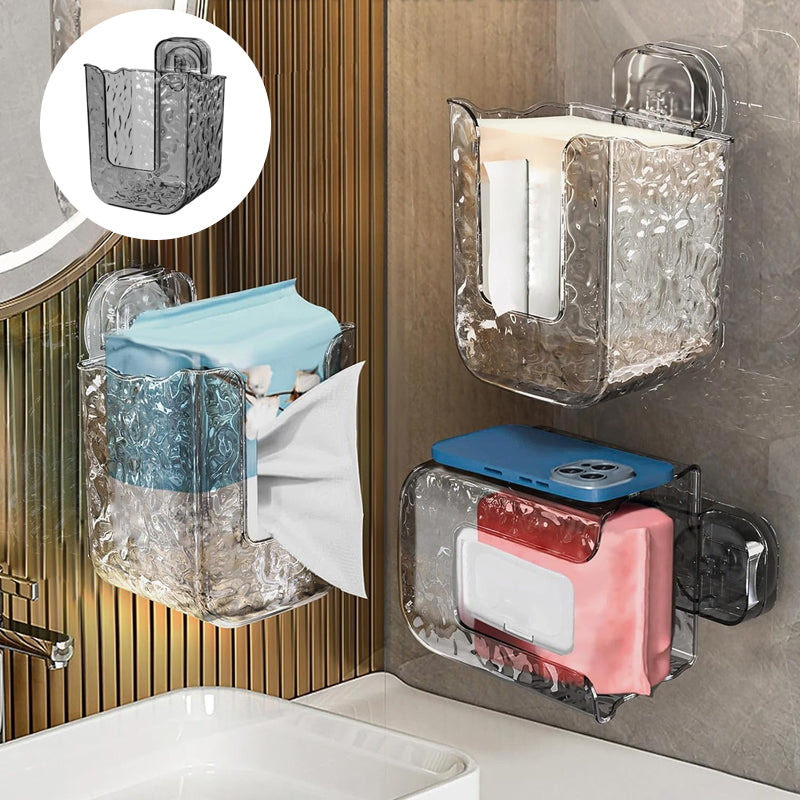 Suction Cup Wet Wipes Box