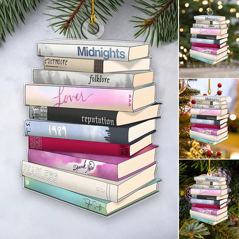 Taylor Albums as Books Ornament