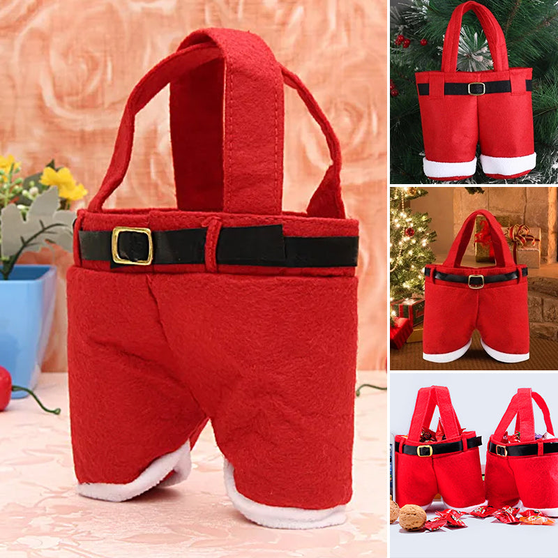 Christmas Pants Pocket Candy Bag