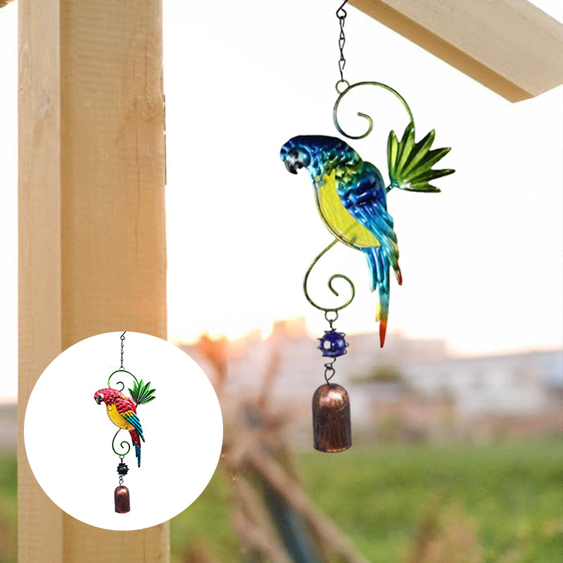 Parrot Wind Chime Hanging Decor