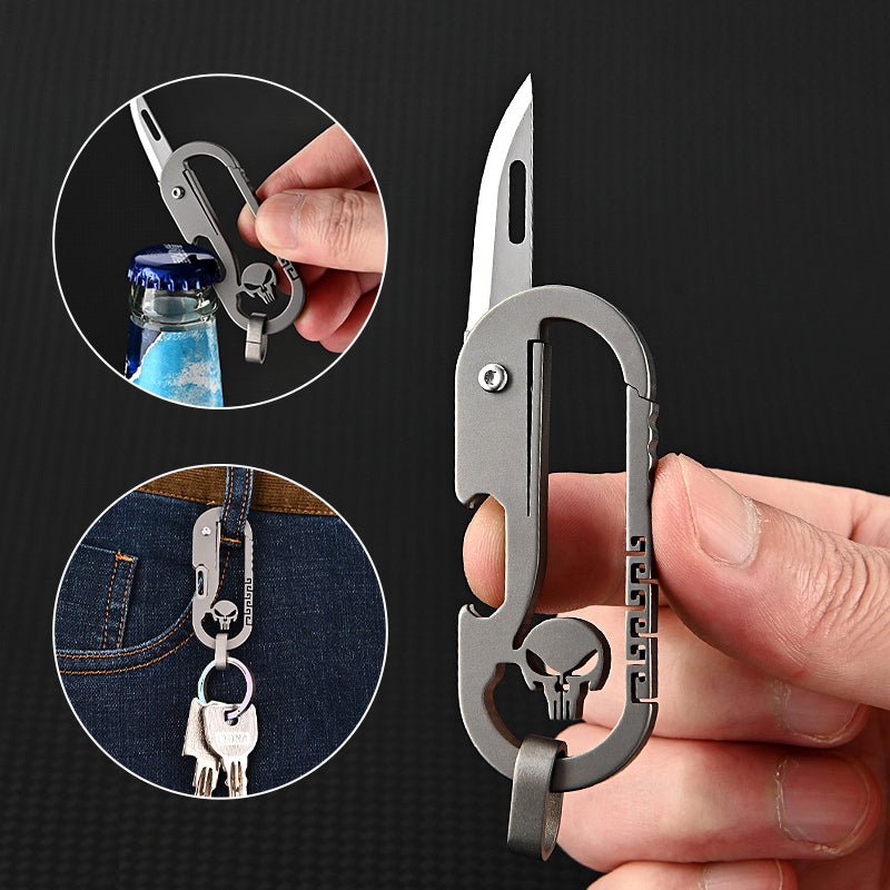 Titanium Alloy Keychain