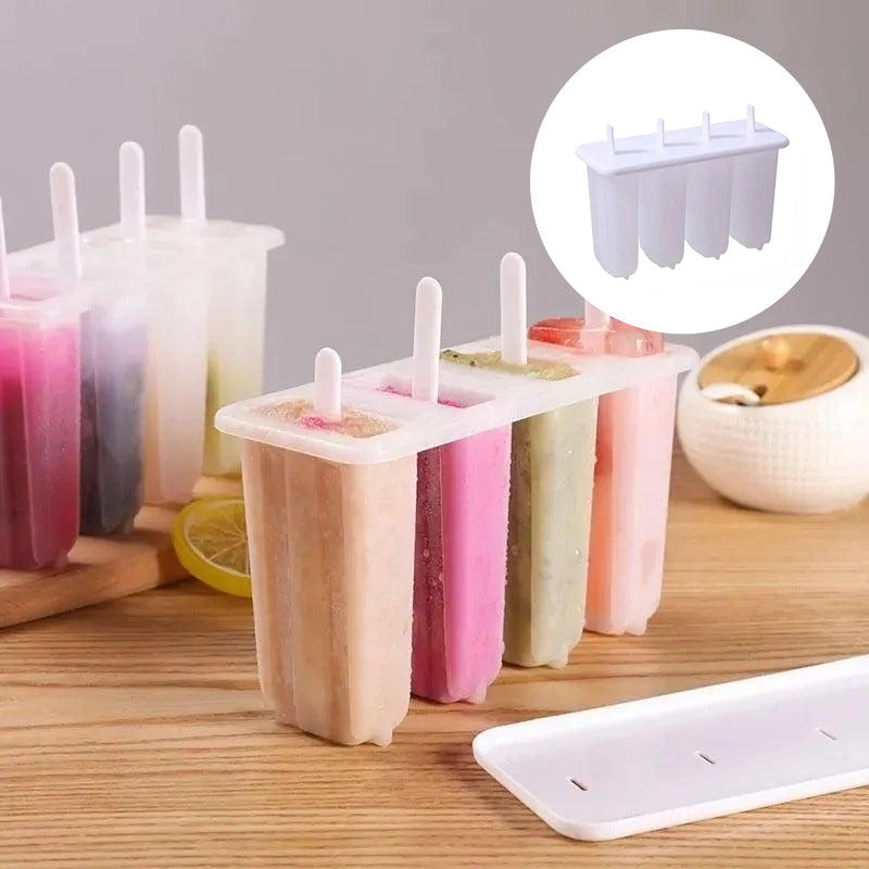 Popsicle Molds for 4 Pieces