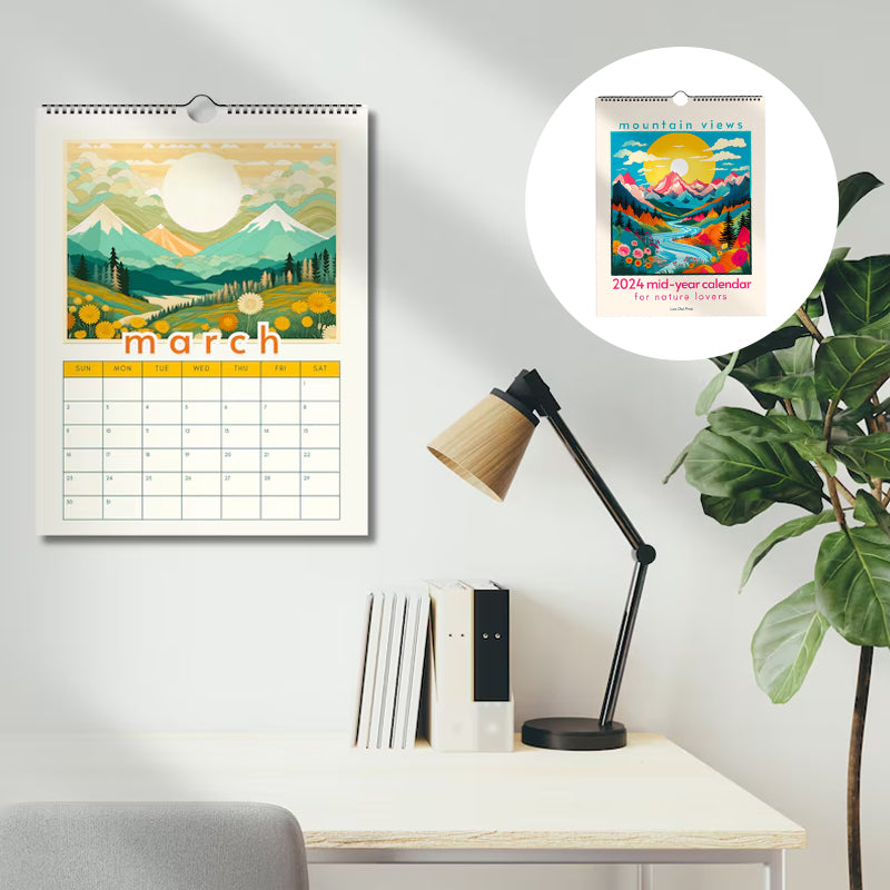 Mountain Views MID YEAR 2024 - 2025 Calendar