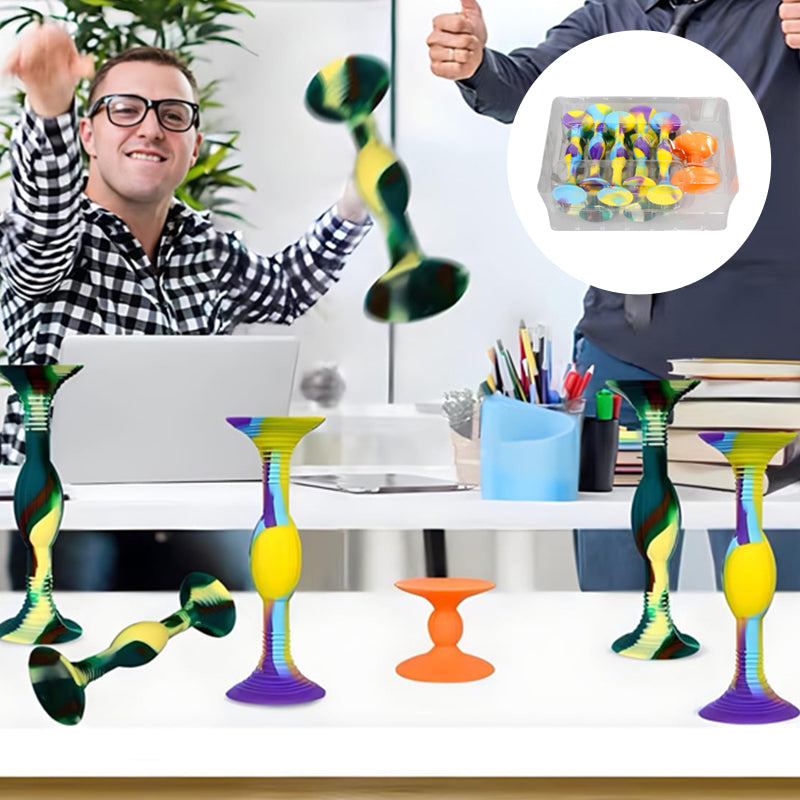 HugOutdoor 10Pcs Colour Suction Cup Darts