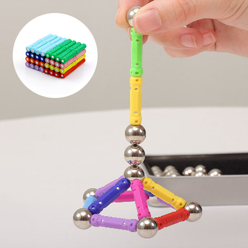 Plastic Magnetic Rod Toy