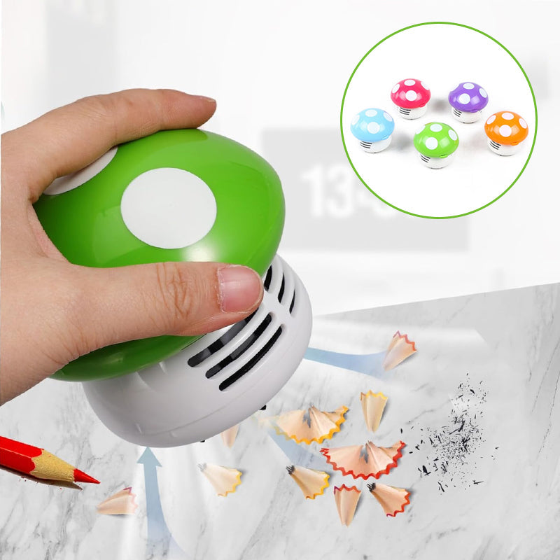 Cute Mini Mushroom Vacuum Cleaner