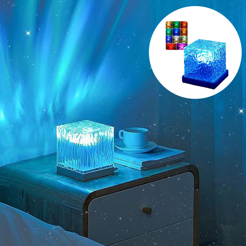 Flame Northern Lights Rotating Mood Light