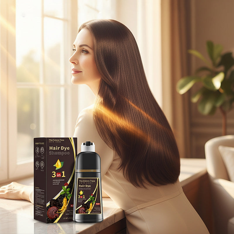 3 in 1 Hair Dye Shampoo