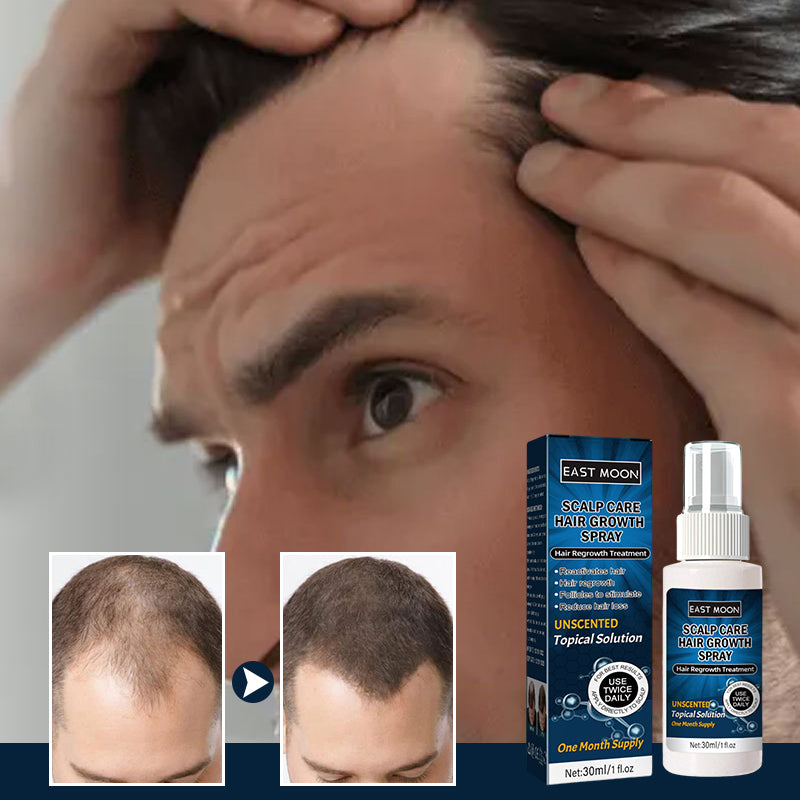 Scalp care hair growth spray