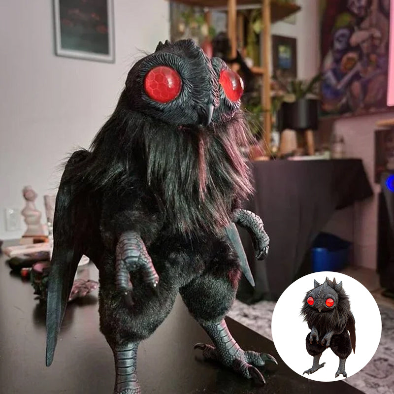 Mothman Baby Poseable Art Doll