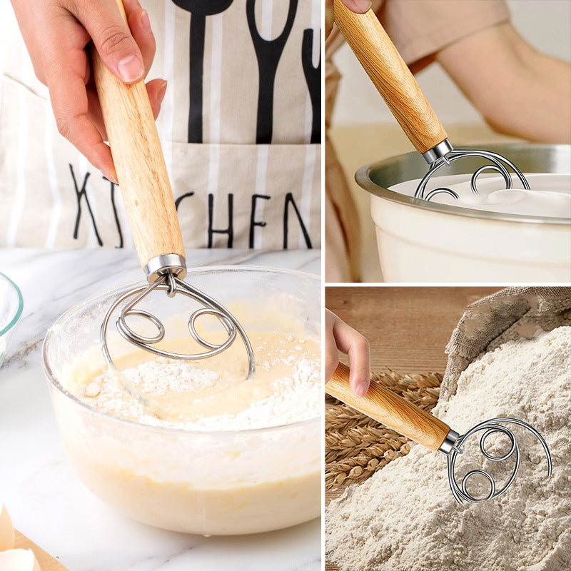 Oak Handle Flour Mixer