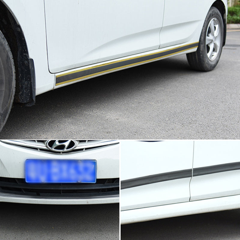 Car Carbon Fiber Threshold Sticker
