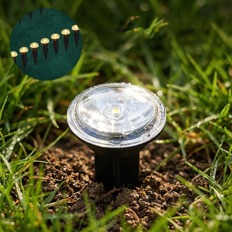 Solar pathway light