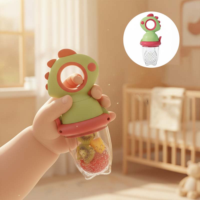 Baby Push-Feed Fruit Feeder & Teether
