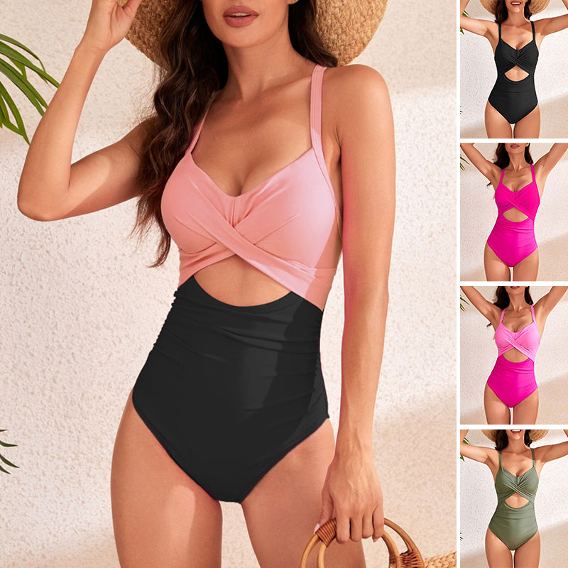 Hollow One-piece Swimsuit