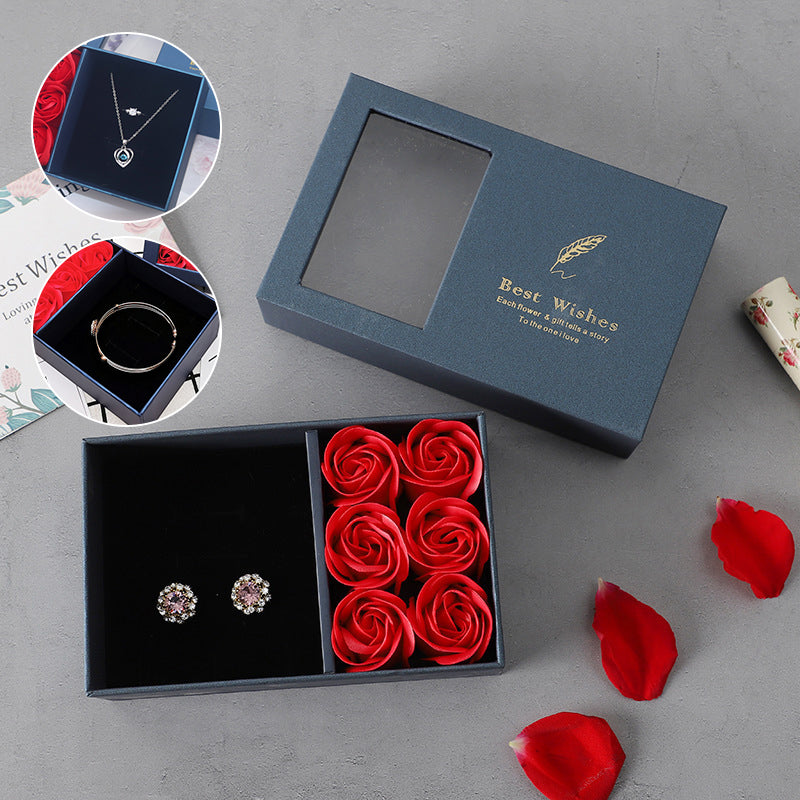 Six Roses Gift Box