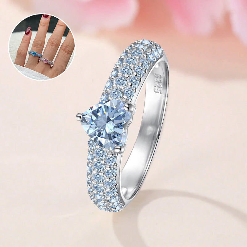 Love Diamond Zircon Ring