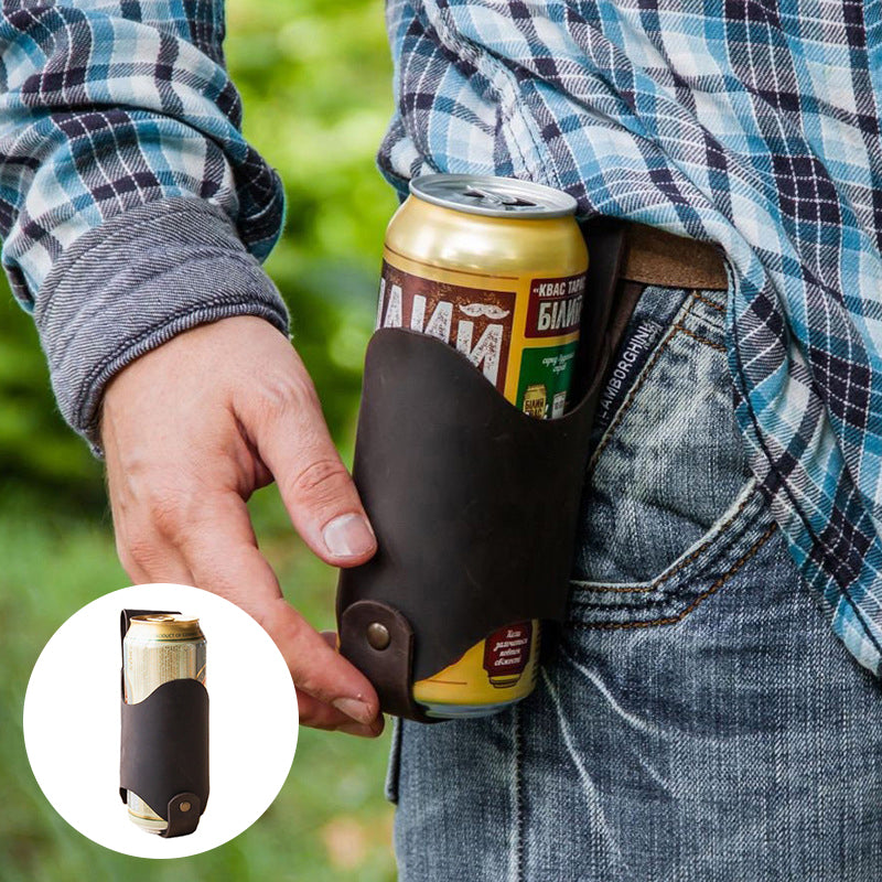 Belt drink holder