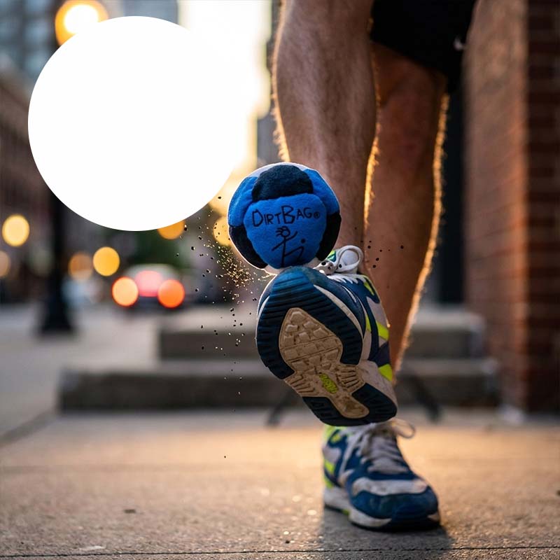 World Footbag Mega Metal Dirtbag
