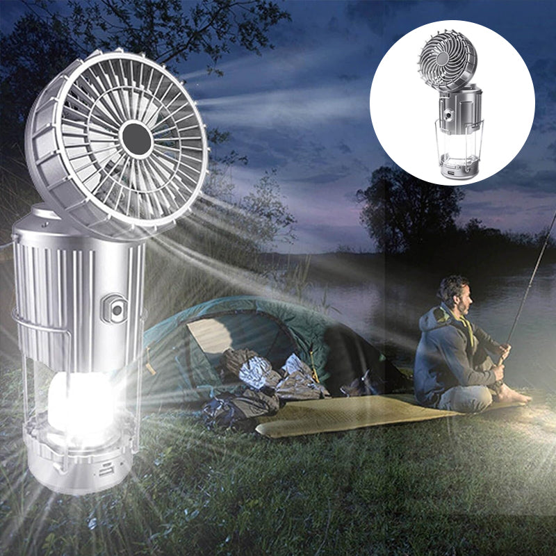 6 in 1 Portable Solar LED Camping Lantern