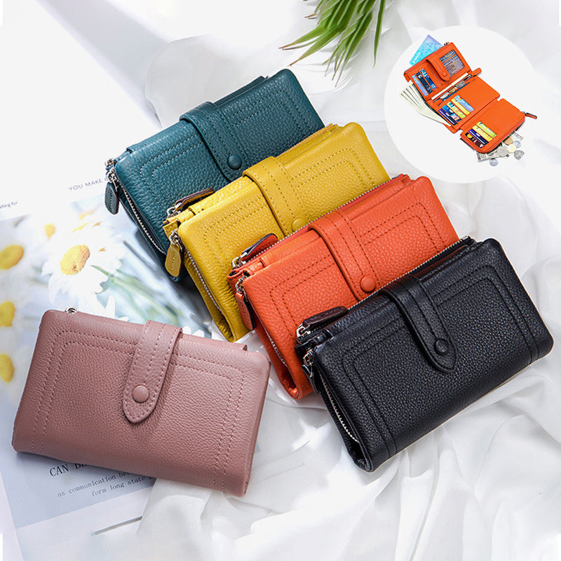 Multifunctional Short Trifold Wallet