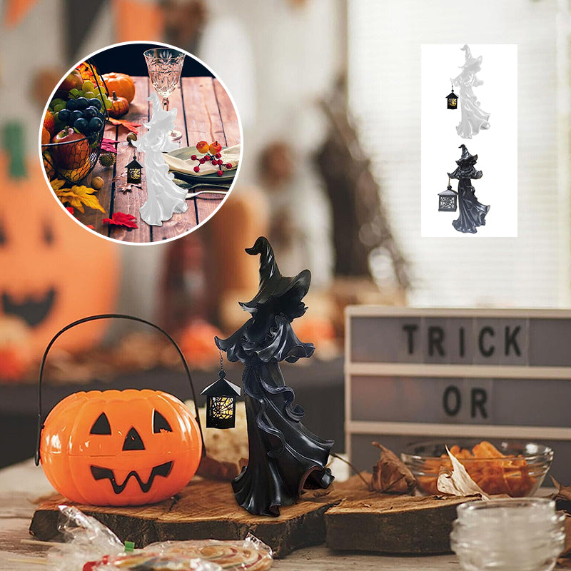 Halloween Witch Ghost Ornament