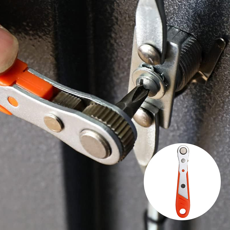 Bidirectional Mini Ratchet Wrench