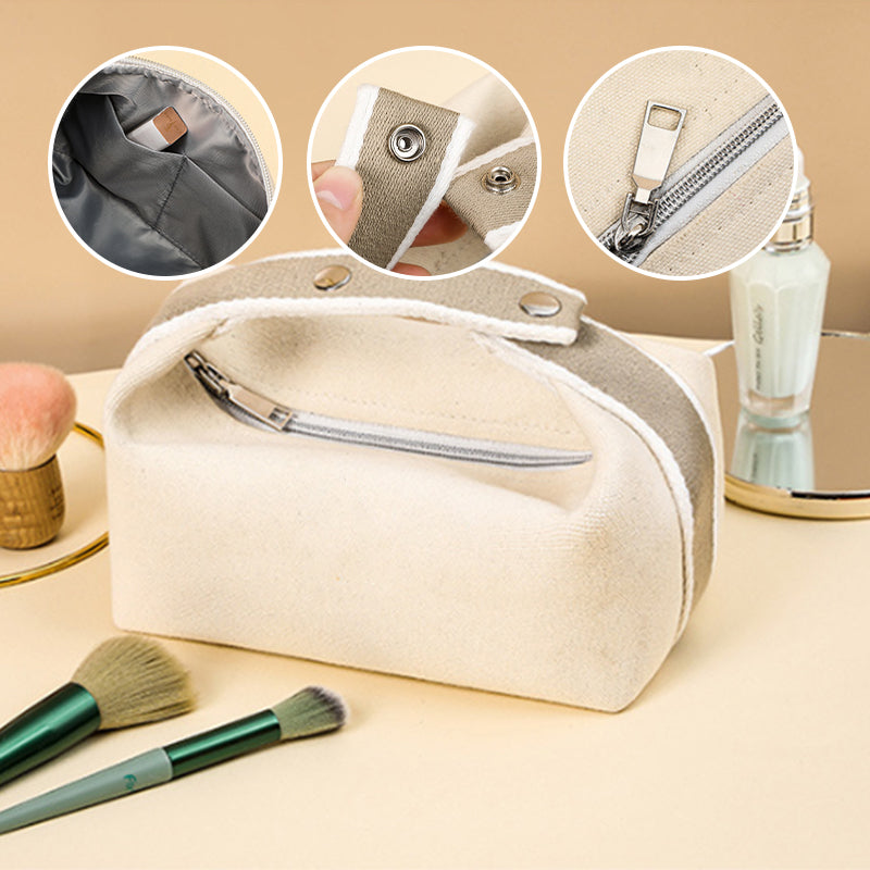 Canvas Makeup Bag