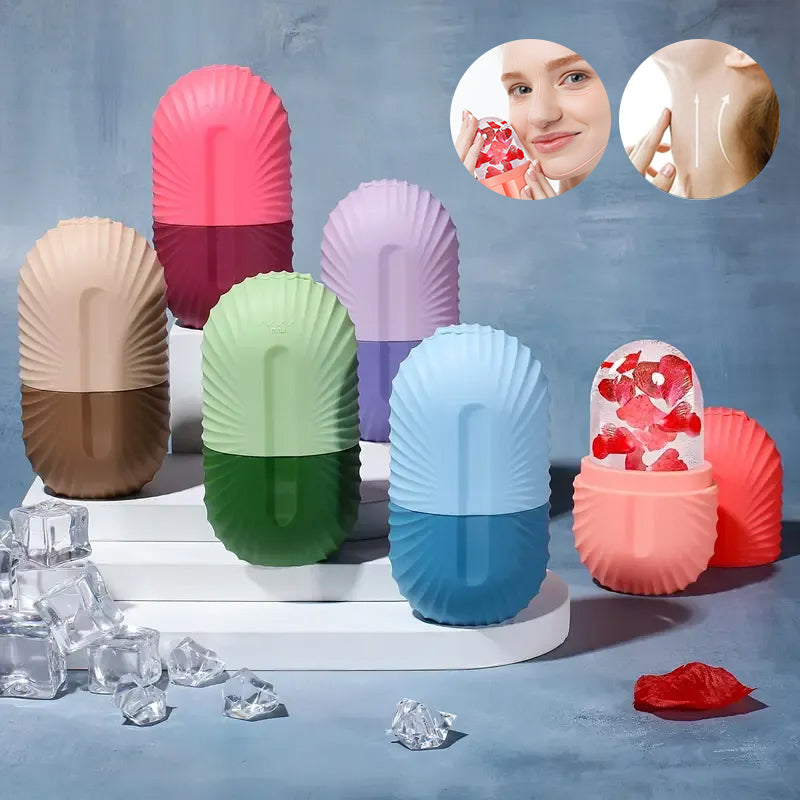 Ice face massage ice tray