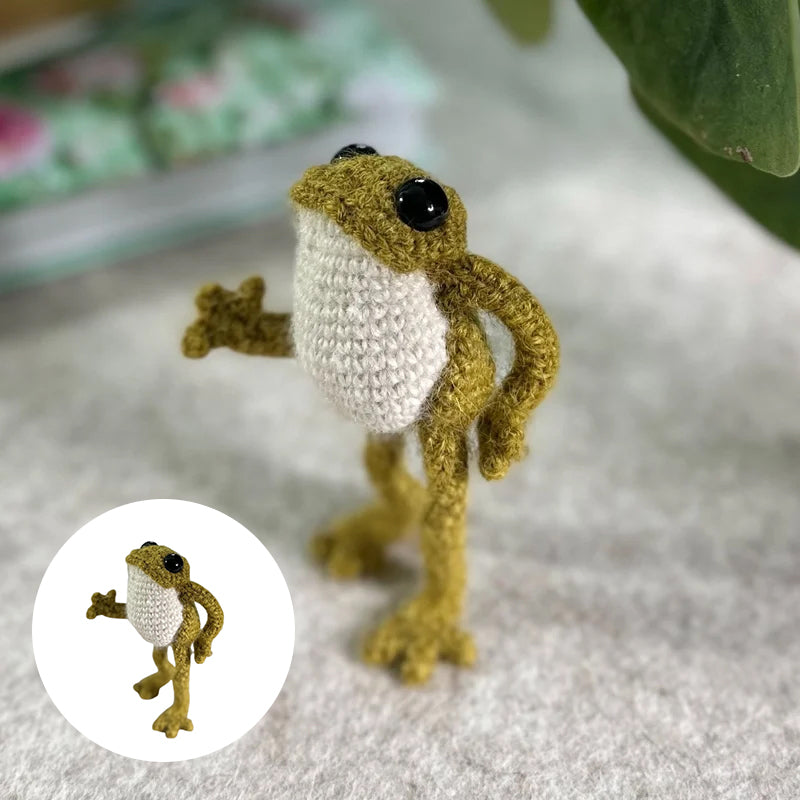 Crochet Handmade Toad Decoration