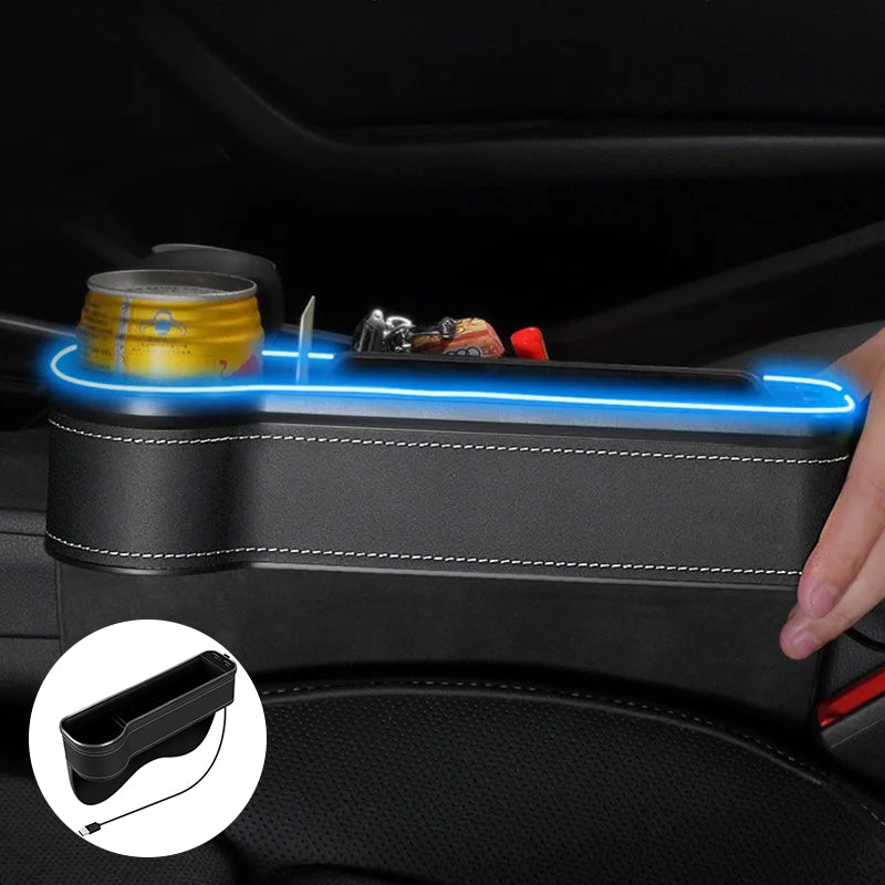 Car Seat Gap Filler Mutifunctional Storage Box