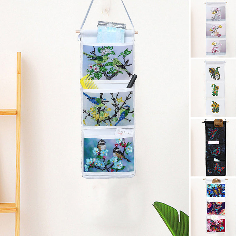 DIY Diamond Painting 3 Pockets Home Organizer