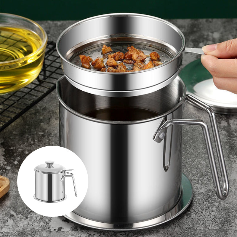 Stainless Steel Oil Filter Pot