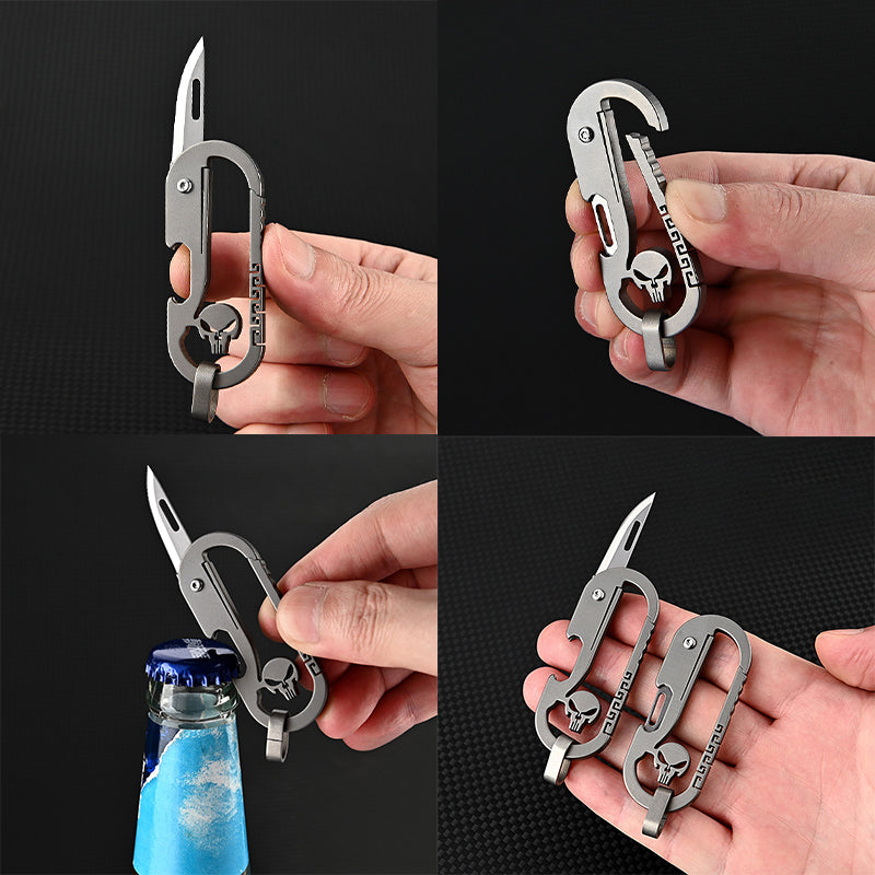 Titanium Alloy Keychain