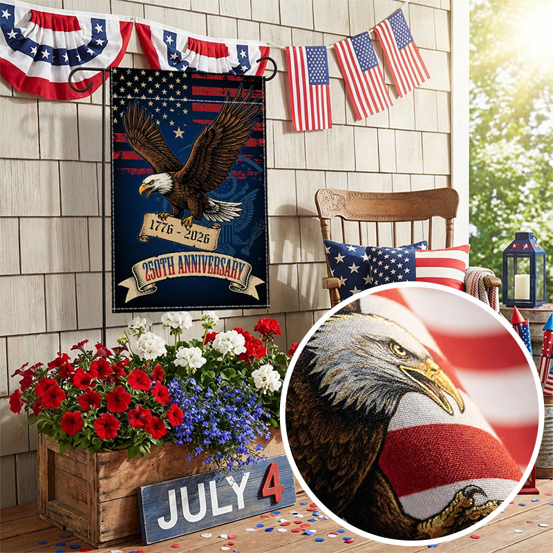 250th Anniversary Double-Sided Garden Flag