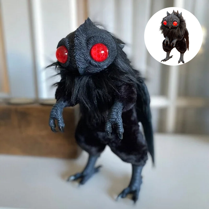 Mothman Baby Poseable Art Doll