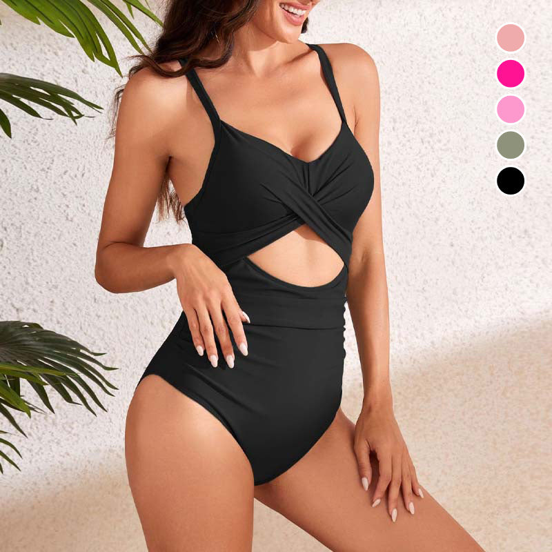 Hollow One-piece Swimsuit