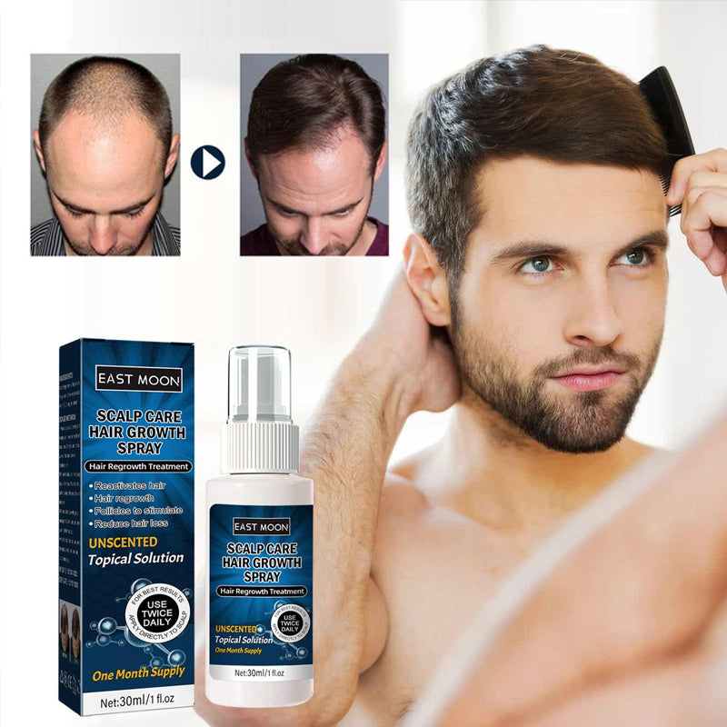 Scalp care hair growth spray