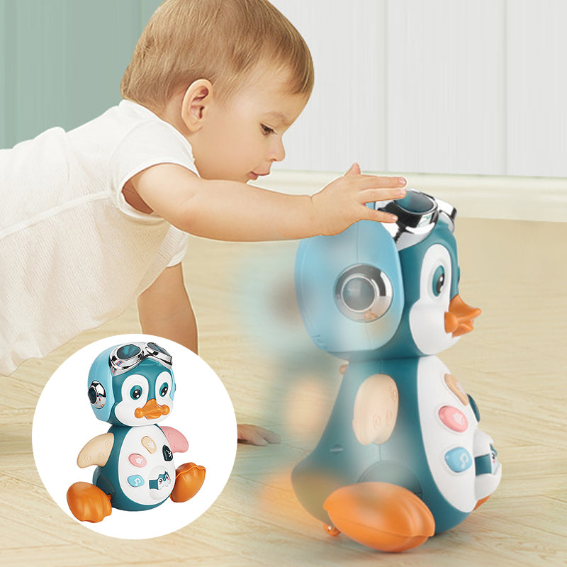 Musical Crawling Penguin Toys