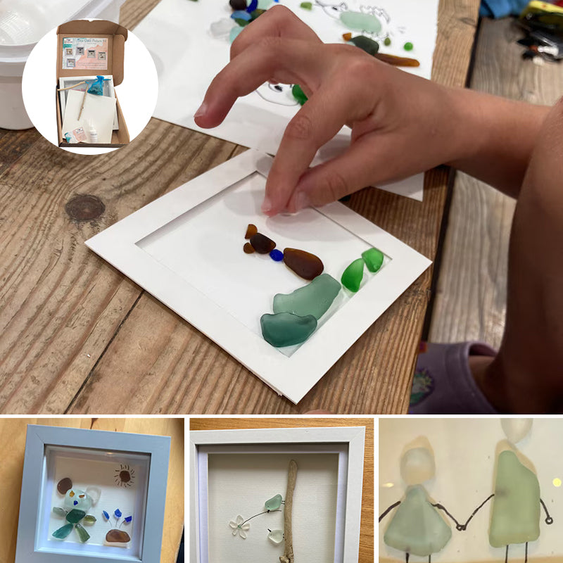 Create Your Own Sea Glass Picture Craft Kit