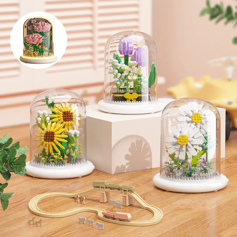 Block Flower Arrangement