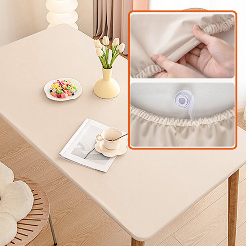 Luxury Waterproof And Oil-Proof Wash-Free Full Package Tablecloth